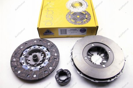 Комплект зчеплення з вижимним A3/Leon/Octavia/Golf 1.9 TDI 95-10 (220mm) до махов.LUK NATIONAL CK9493