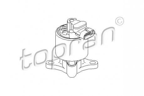 Клапан возврата ОГ TOPRAN 721 918