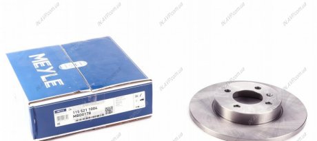 Тормозной диск MEYLE AG 115 521 1004 (фото 1)