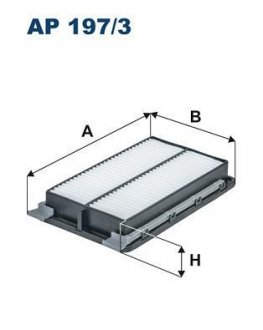 Воздушный фильтр FILTRON WIX FILTERS AP 197/3