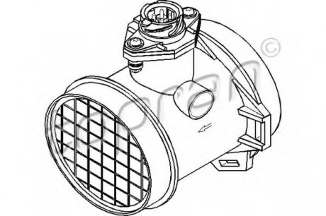Расходомер воздуха TOPRAN 501 505