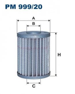 Топливный фильтр FILTRON WIX FILTERS PM999/20