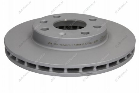 Тормозной диск ATE 24.0120-0115.1 (фото 1)
