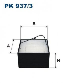 Топливный фильтр FILTRON WIX FILTERS PK937/3