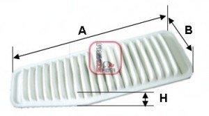 Воздушный фильтр SOFIMA S 4822 A