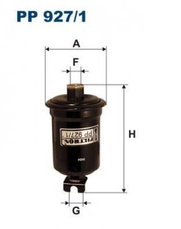 Топливный фильтр FILTRON WIX FILTERS PP927/1