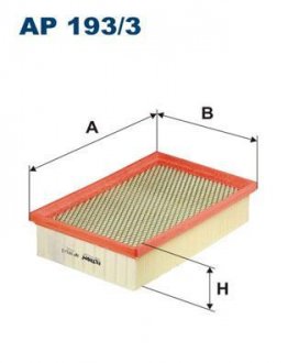 Воздушный фильтр FILTRON WIX FILTERS AP193/3