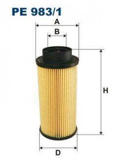 Топливный фильтр FILTRON WIX FILTERS PE983/1