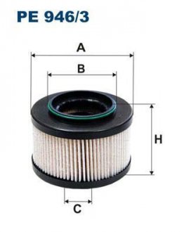 Топливный фильтр FILTRON WIX FILTERS PE946/3