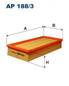Воздушный фильтр FILTRON WIX FILTERS AP188/3