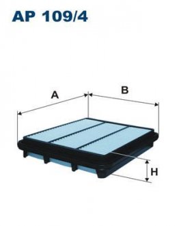 Воздушный фильтр FILTRON WIX FILTERS AP109/4