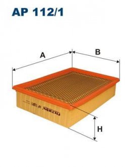 Воздушный фильтр FILTRON WIX FILTERS AP112/1