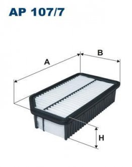 Воздушный фильтр FILTRON WIX FILTERS AP107/7