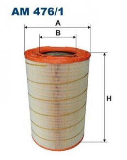 Воздушный фильтр FILTRON WIX FILTERS AM476/1