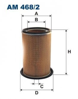 Воздушный фильтр FILTRON WIX FILTERS AM468/2