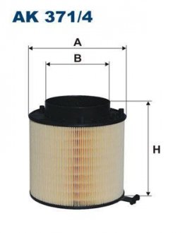 Воздушный фильтр FILTRON WIX FILTERS AK371/4