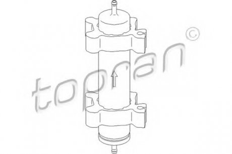 Топливный фильтр TOPRAN 500 741