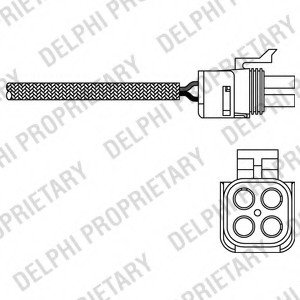 Лямбда-зонд Delphi ES20273-12B1