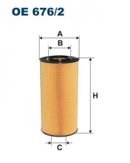 Масляный фильтр FILTRON WIX FILTERS OE676/2