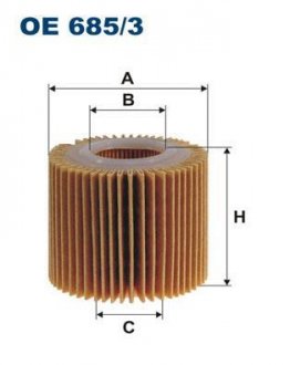 Масляний фільтр FILTRON WIX FILTERS OE685/3