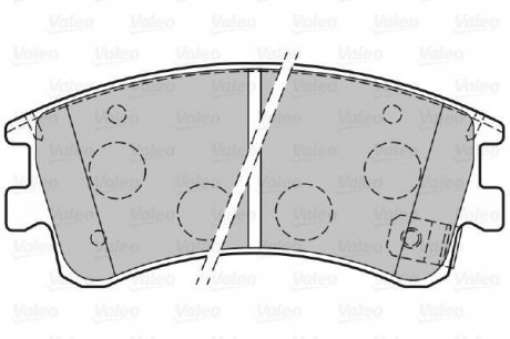 Klocki ham. FIRST Valeo 301648