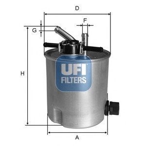 Топливный фильтр UFI UFI Filters 55.394.00