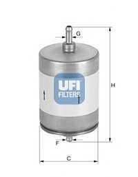 Топливный фильтр UFI Filters 31.817.00 (фото 1)