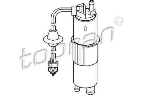 Топливный насос TOPRAN 400 900