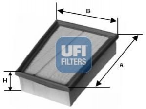 Воздушный фильтр UFI UFI Filters 30.712.00
