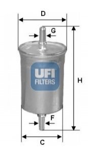 Топливный фильтр UFI UFI Filters 31.941.00