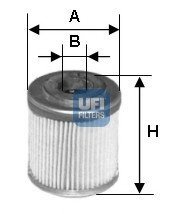 Масляный фильтр UFI UFI Filters 25.588.00