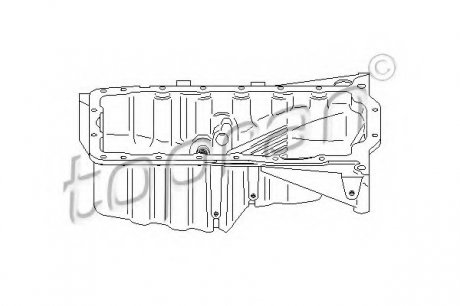 Масляный поддон TOPRAN 112 339