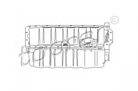 Олійний піддон TOPRAN 112 342