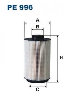 Топливный фильтр FILTRON WIX FILTERS PE996