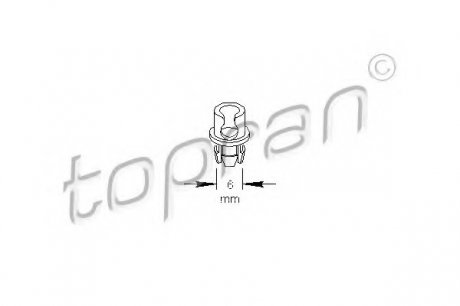 Пружинный зажим TOPRAN 109 034 (фото 1)