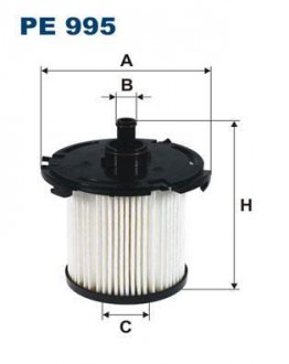 Топливный фильтр FILTRON WIX FILTERS PE995