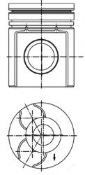 Поршень Kolbenschmidt 40255600