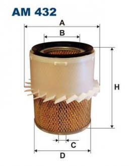 Воздушный фильтр FILTRON WIX FILTERS AM432