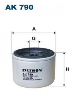 Воздушный фильтр FILTRON WIX FILTERS AK790