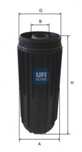 Масляный фильтр UFI UFI Filters 65.087.00