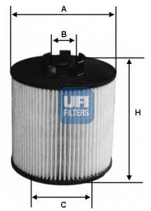 Масляный фильтр UFI Filters 25.063.00 (фото 1)