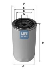 Масляный фильтр UFI UFI Filters 23.106.01