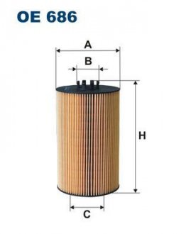 Масляный фильтр FILTRON WIX FILTERS OE686