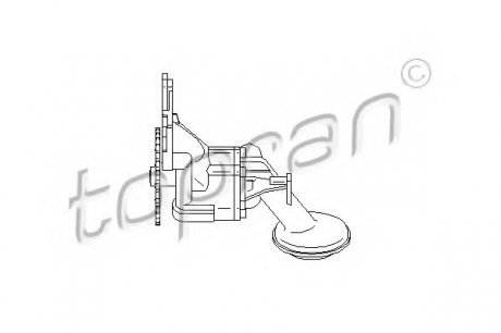 Масляный насос TOPRAN 112 398