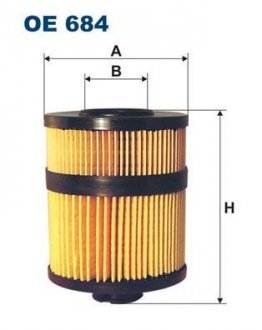 Масляний фільтр FILTRON WIX FILTERS OE684