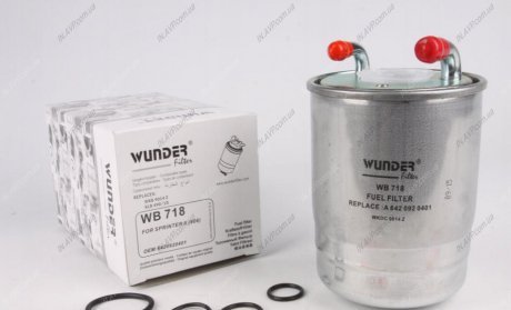 Фильтр топливный WUNDER Filter WB718 (фото 1)