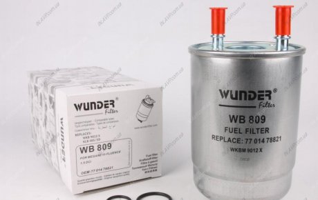 Фильтр топливный WUNDER Filter WB809 (фото 1)