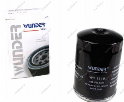 Фильтр масляный WUNDER Filter WY1310 (фото 1)