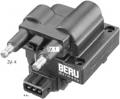 Котушка запалювання BERU ZS245