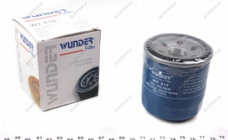 Фильтр масляный WUNDER WUNDER Filter WY918